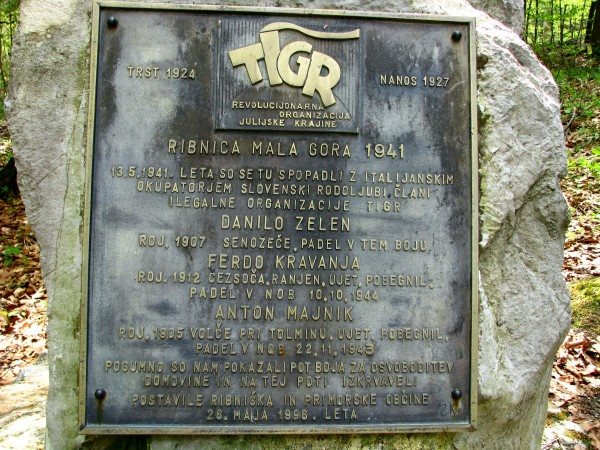 VLADNI VRH DANES SLOVESNO V POČASTITEV TIGR-a, ZAČETNIKA UPORA PROTI OKUPATORJU